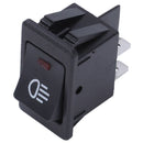 12V 35A Vehicle Car Boat Fog Light LED Rocker Switch on-off Dash Dashboard