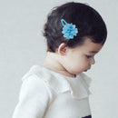 10Pcs Chiffon Flower Girls Baby Hair Clips Hairpins Headwear Barrettes Chil P2W1