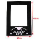 Class Of 2019 DIY Paper Picture Frame Graduation Cutouts Photo Booth Props â„–[