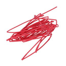 Wire Wrap 1mm Dia Red Heat Shrinkable Tube Shrink Tubing 4 Meters S9A8