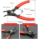 4 in 1 Snap Ring Pliers Plier Set Circlip Combination Retaining Clip New