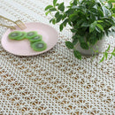 White Table Clothes For Wedding Rectangle Crochet Tables Cover Handmade Hol