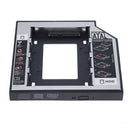 9.5mm universal SATA notebook disk bracket hard drive for CAD/DVD optical bay B+