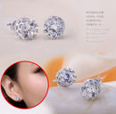 New Fashion Women Lady Elegant Crystal Rhinestone Ear Stud Earrings Gift Jewelry