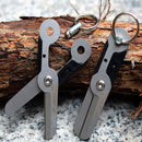 Stock Stainless Steel Scissors Sewing With Key Ring Multi Function Tools Shears