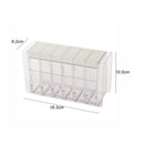 Transparent Spice Jar Colorful Lid Seasoning Box 6Pcs/Set Kitchen Tools Sal D8G2