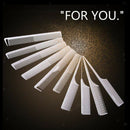 Salon Professional Hairdressing Carbon Anti static Cutting Comb - 10 PCS