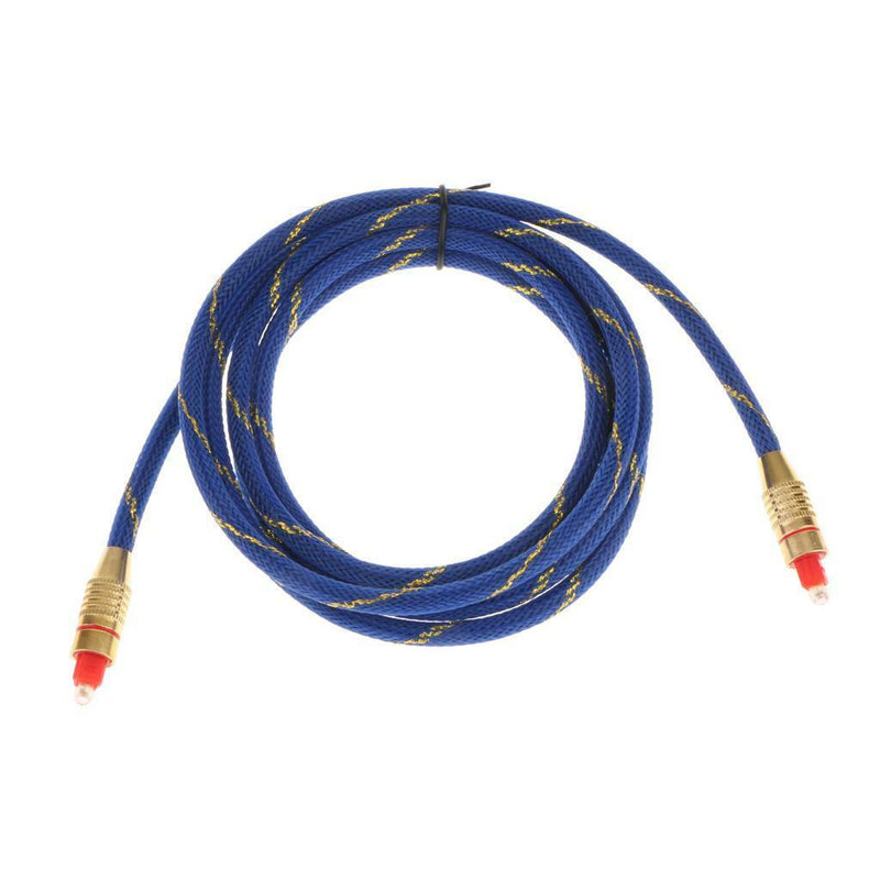 6ft/2m Digital Optical Audio Cable w/ Premium heavy-metal Casting Connector