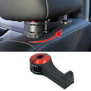 Universal Vehicle  Back Hook With Phone Holder For Bag Purse Grocery