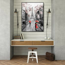 Painting By Numbers Kit DIY Walking Lovers Canvas Oil Art Picture Craft