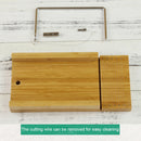 Wooden Stainless Steel Soap Cutter Candle Cake Chocolate Cutting Tools with Wire