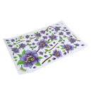 Beautiful Purple Flowers Flying Birds Wall Stickers, Living Room Bedroom Re