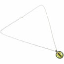 Eyeglass Cabochon Necklace Women Chain Statement W3A1