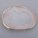 Pack of 10x Drink Coaster Cup Mat Crystal Imitation Agate Mat Nail Art Palettes
