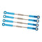 4Pcs Steering Linkage Pulling Rod for 1/10 RC Car DIY Parts Hobby Models