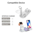Qi Fast Wireless Charging Dock Stand For  for AirPods  Android