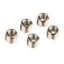 5x 1/4" to 3/8" Tripod Monopod Camera Screw Adapter Converter Bushing Bushes