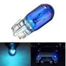 2pcs T20 7443 W21/5W Halogen DRL Turn Signal Stop Brake Tail Light Bulb Blue