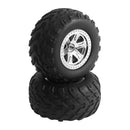 2pcs Plastic Wheel Tires Tyres for 1:12 RC Buggy Monster Truck Spare Parts