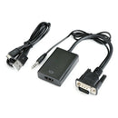 VGA audio, HDMI conversion adapter desktop computer, laptop computer, DVD p
