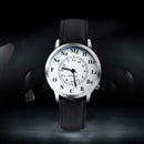 Waterproof Canvas Strap Women Chemical Element Dial Quartz Watch (Black) A