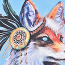 Colorful Fox Patches For Clothes Iron-On Transfers Easy Print Diy Appliques  JR