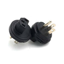 Wa-0181 Usa Power Adapter Us 3 Pin Male Plug Iec 320 C13 Socket Female Powe G3A5