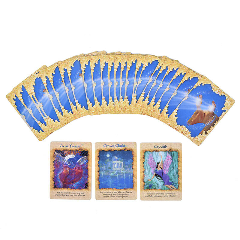 44pcs Tarot Cards Deck Game English Version Angel Oracle Tarot Table GamesB Hn