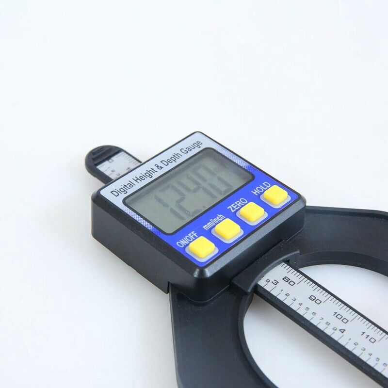Mini Digital Height Depth Gauge Router Table Large Digital Display Measurem E3D5
