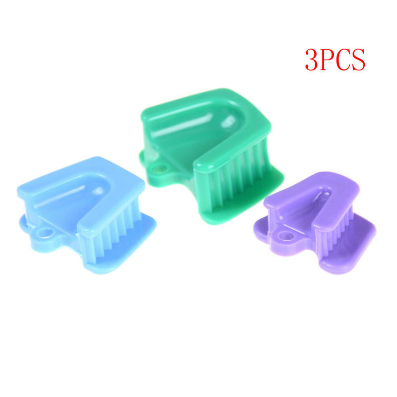 3Pcs/Set Silicone Mouth Prop Bite  Dental Supplies Large Medium Small R Gw