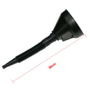 Oil Fuel With Strainer Funnel Car Refueling Tool Flexible Handle Detachable