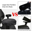 2 Pieces Set Ergonomic Memory Foam Chair Armrest Pad, Rest Comfy Rest Offic