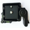 Clamp Quick Release QR 40 Plate For Tripod Monopod Ball Head DSLR Camera
