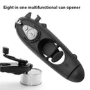 8 In 1 Manual Lid and Jar Opener for Jars Metal Bottle Caps Kitchen Gadgets