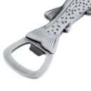 Metal Trout Fish Bottle Opener Refrigerator Magnetic Magnet Fish Shape 13cm