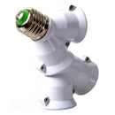 2x E27 Adapter E27 to Dual Vis Bayonet Converter N2P4