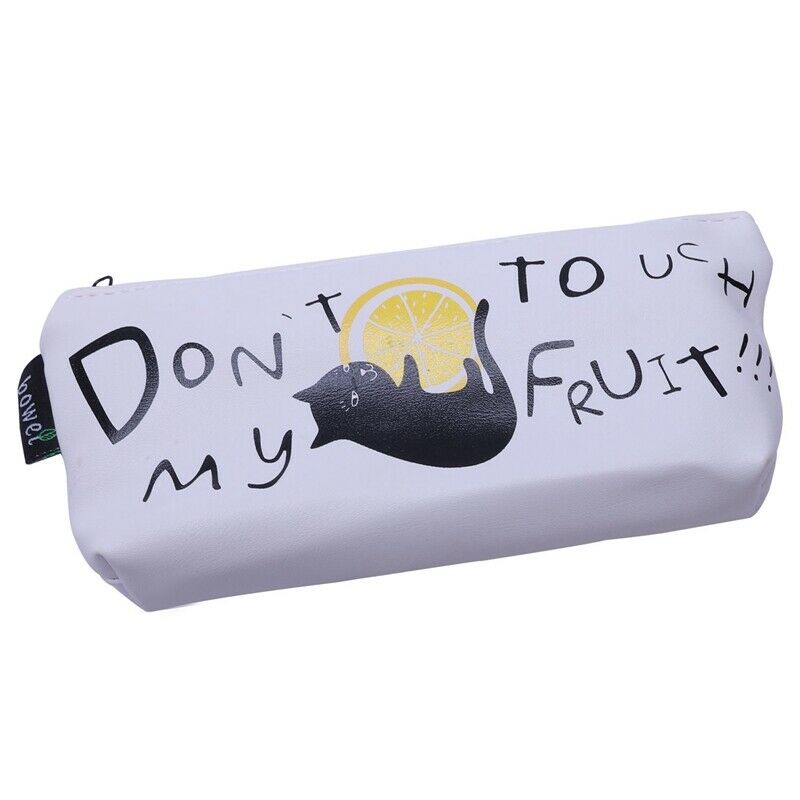 2pcs Large Capacity Pencil Bag Creative Simple Small Fresh Pencil Box Femal F3O9
