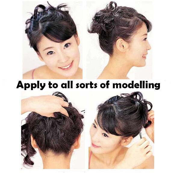 100Pcs Invisible Hair Clips Flat Top Bobby Pins Grips Salon Barrette Black Lots