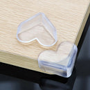 12pcs Transparent Corner Cushions Soft Protectors Clear Guard F. Desk Table Edge