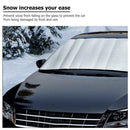 59x28 inch Winter Car Windshield Snow Cover Ice Frost Shield Sun Shade Universal