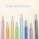 8 Colors Watercolor Sketch Markers Art Supply Drawing Mark New Pen Ou Paint
