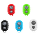 Bluetooth Remote Shutter Button For Phone Camera Selfie Stick Monopod Black