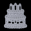 Candle Cake Die Cuts Metal Cutting Dies in Scrapbooking Embossing Folder