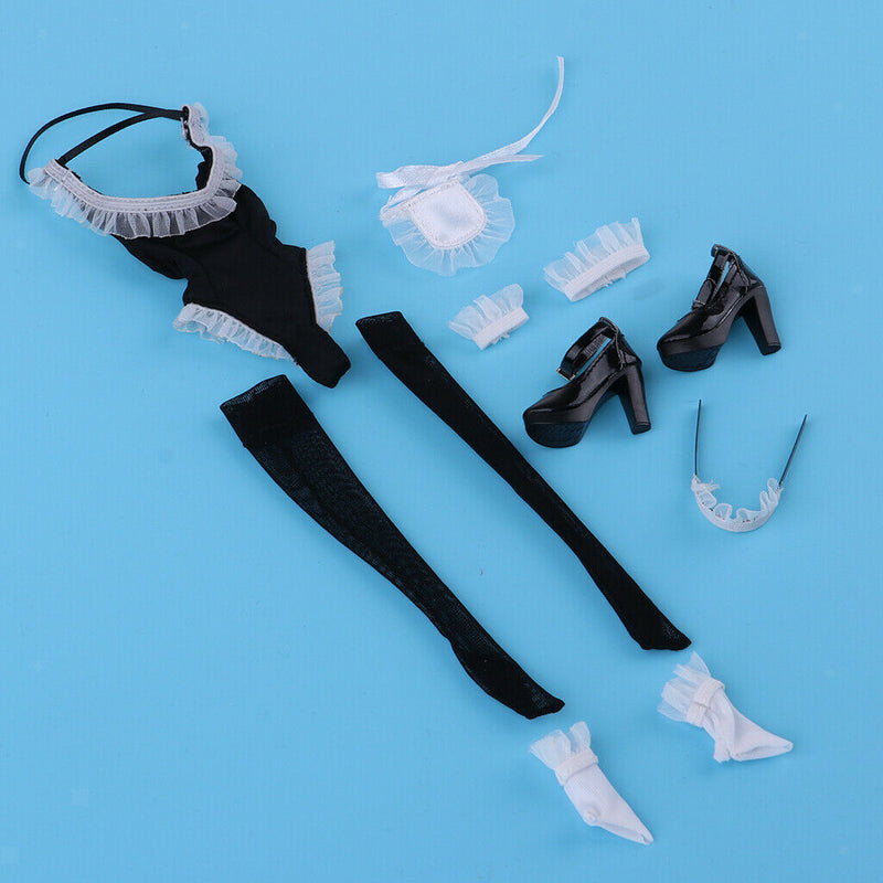 1/6 Scale Womens Maid Clothing Kit for , CY CG Girl, TTL, Enterbay 12