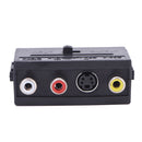 21 Pins SCART Male Plug To 3 RCA Female AV TV Audio Video Adaptor Converter  SE