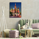 Painting By Numbers Kit DIY Castle Building Canvas Oil Art Picture Craft