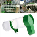 Bird Pet Drinker Feeder Food Waterer Clip for Aviary Cage Budgie Lovebird  DXM