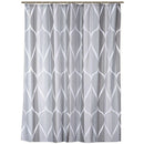 Shower Curtain Polyester Fabric Waterproof Machine Washable with 12 Hooks 7