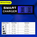 For Canon LP-E8 Camera Battery Charger LCD Display USB Input EOS 550D 600D 650D