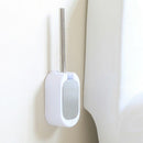 Creative Nail-Free Wall-Mounted Household Toilet Brush Set Upscale Hotel An